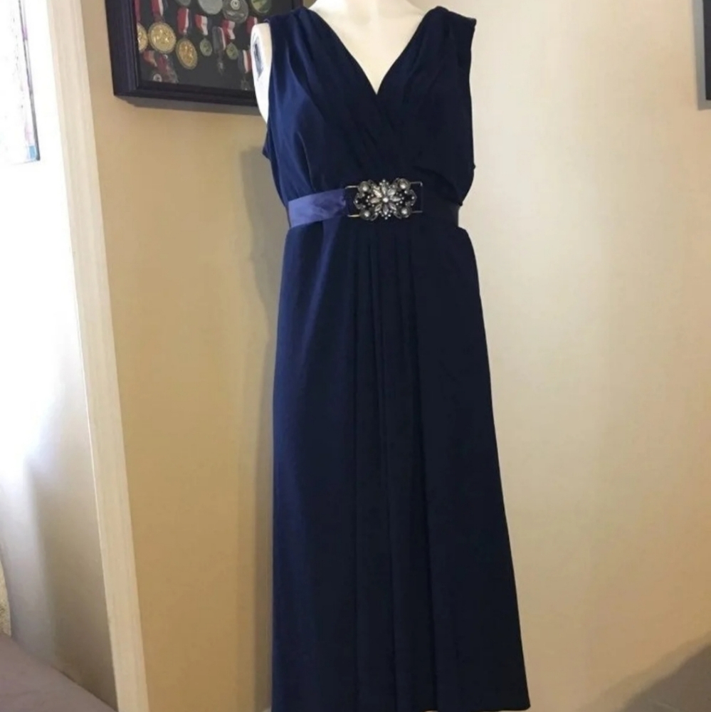 Bevy blue special occasion dress